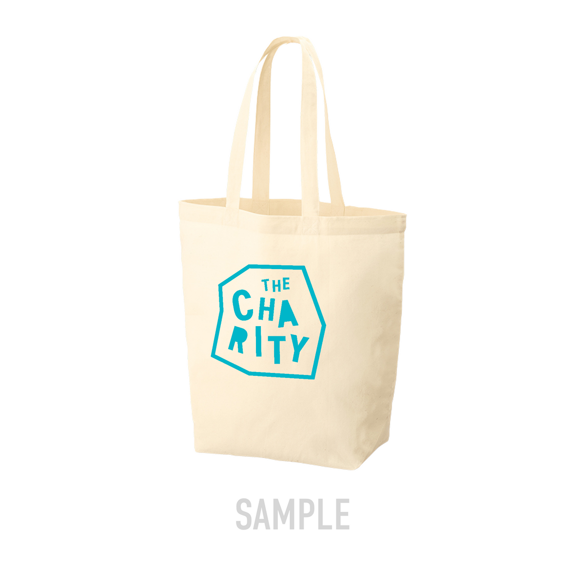 THE CHARITY｜オーガニックコットントート M（ナチュラル）