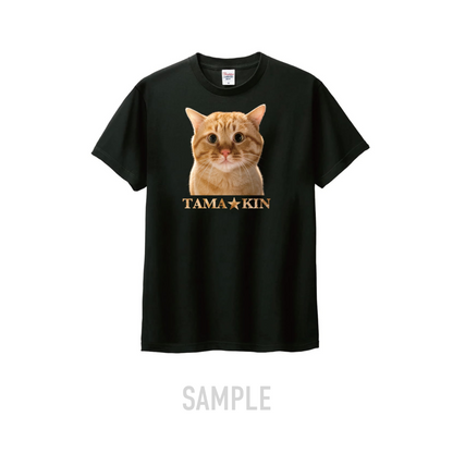 まる君｜Tシャツ A「TAMA★KIN」
