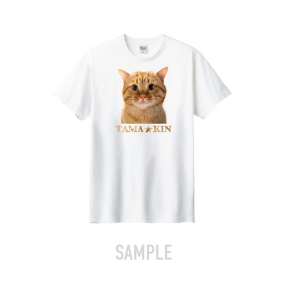 まる君｜Tシャツ A「TAMA★KIN」