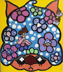 Otsuji Art「uncoの住民 with dog」