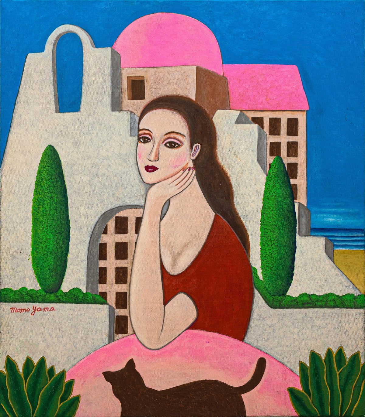 Momo Yama「Greek Beauty in Mykonos」